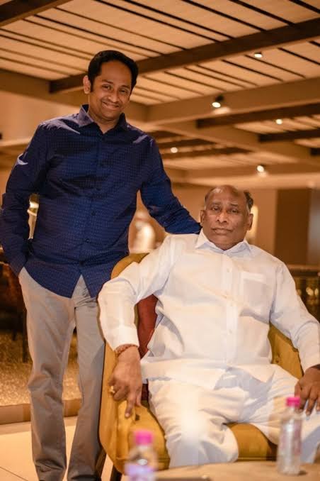 Mr. A. Baburao and Shashank Anumula, Café Niloufer